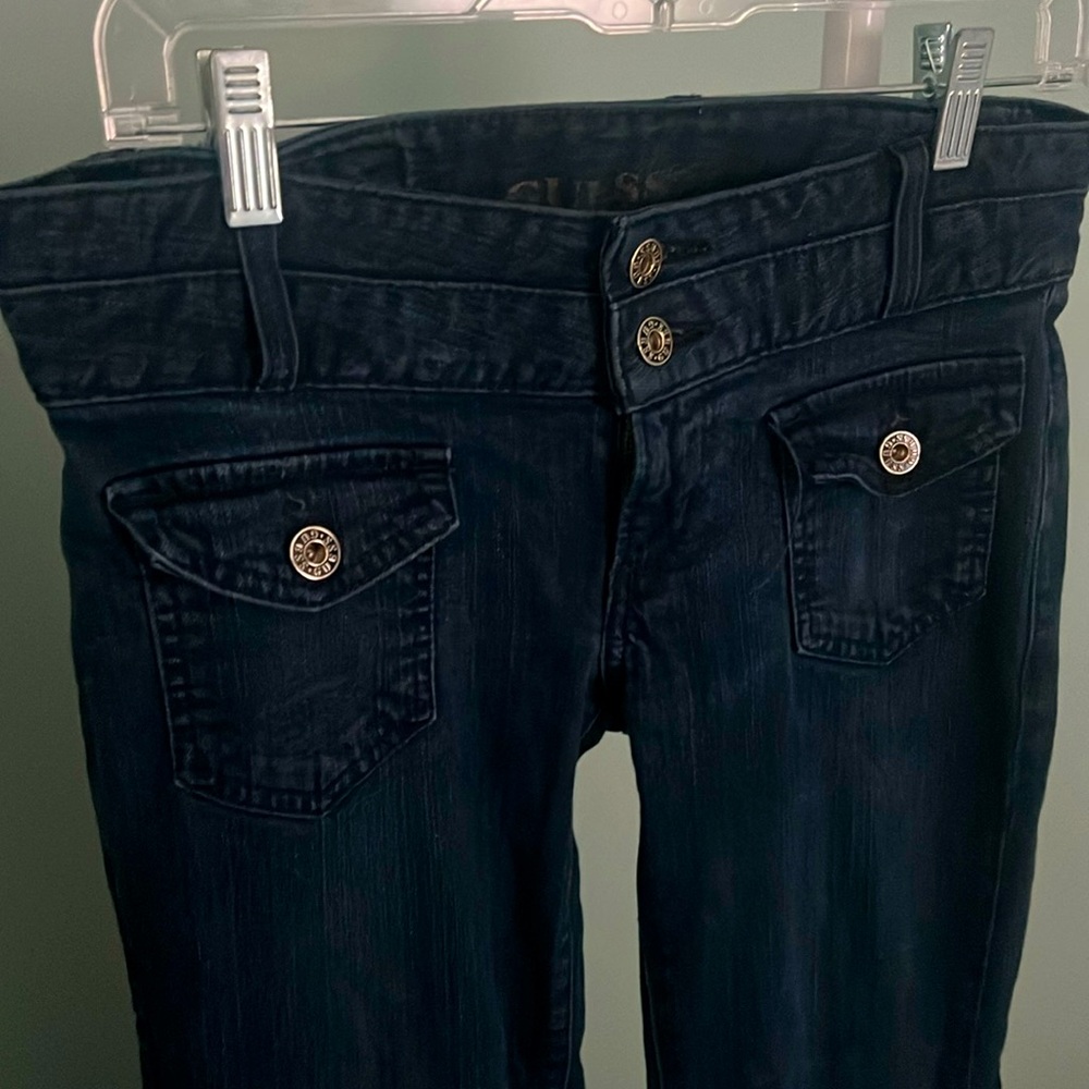 The best Guess jeans! Vintage 2000s Guess denim, low rise with flare size 27